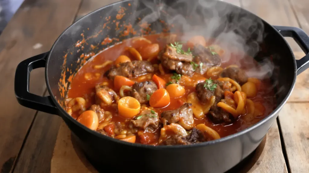 Ce ragoût de bœuf à l’italienne a embaumé toute la cuisine : une authentique recette de dimanche