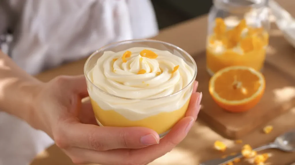 Des agrumes, un nuage de crème et quelques minutes en cuisine !