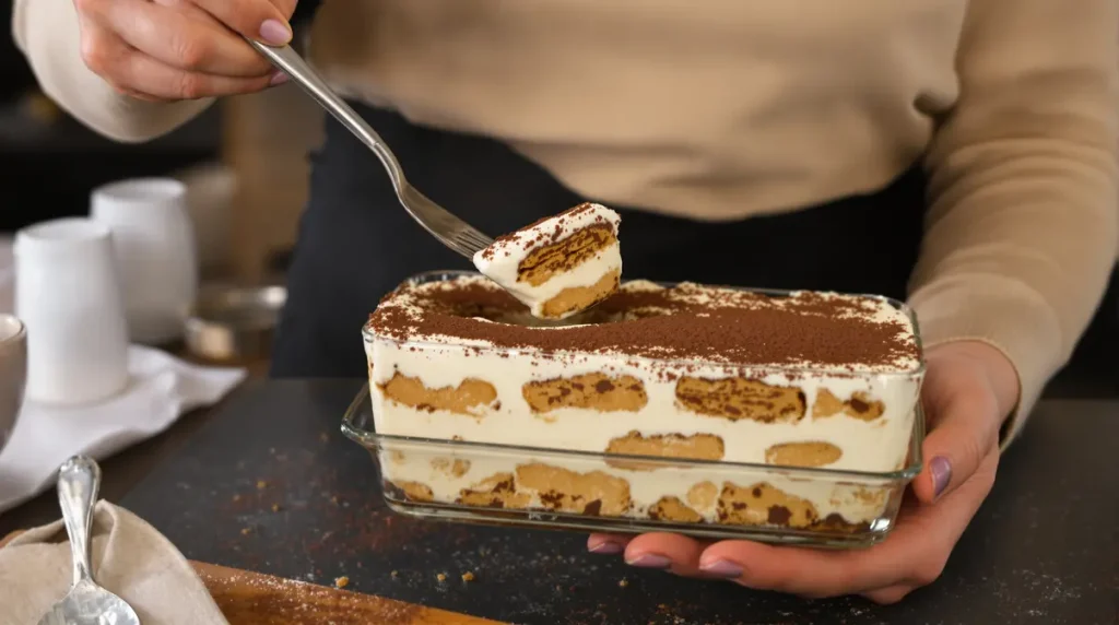 « J'ai remplacé le mascarpone par cet ingrédient » : son tiramisu maison contient presque deux fois moins de calories