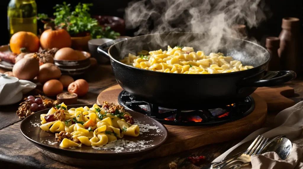 « Je n'avais jamais goûté quelque chose d'aussi réconfortant » : la poêlée spätzle-munster prête en seulement 10 minutes