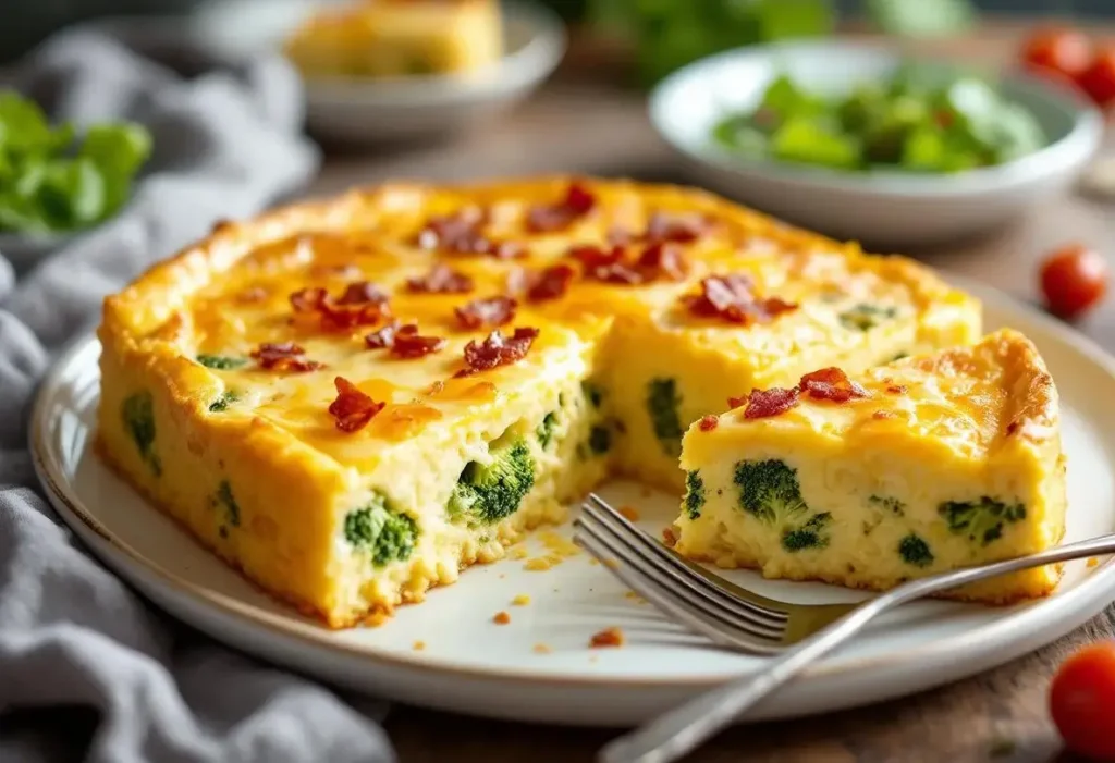 Plus léger qu'une quiche, ce délicieux gâteau salé fait moins de 100 calories la part