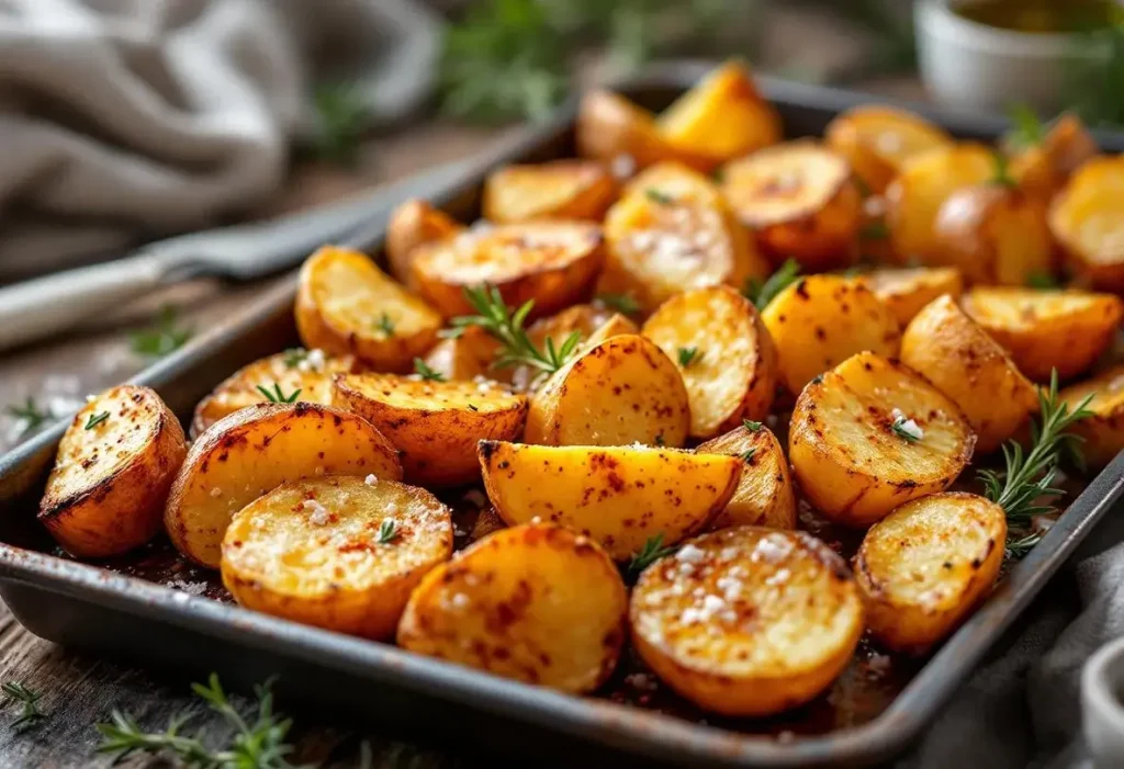 Pommes de terre au four : l’astuce toute simple pour les rendre bien croustillantes, à tous les coups