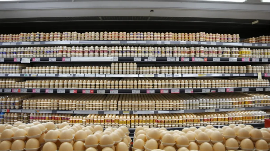 Œufs : « Les tensions dans les rayons devraient disparaître d’ici juin » avec 375 millions d’œufs supplémentaires prévus en 2026