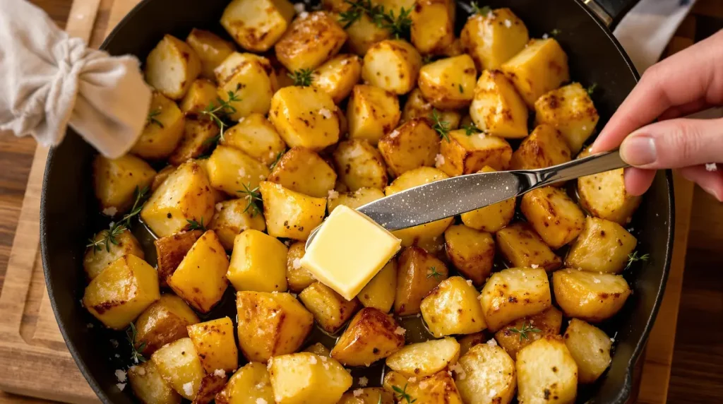 Ajoutez-le aux pommes de terre pendant la cuisson : elles deviennent encore plus savoureuses, merveilleusement parfumées et ultra fondantes